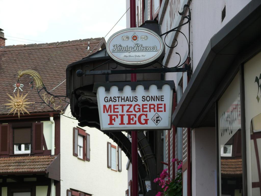Hotel - Restaurant - Metzgerei Sonne Loffenau Exteriér fotografie